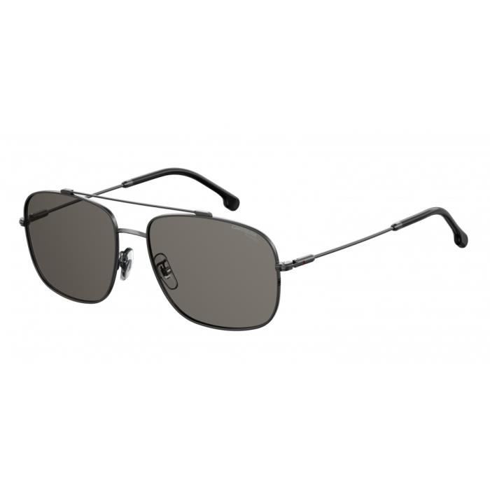 Carrera Eyewear lunettes de soleil navigator 182/F/S O63/QT polarisées hommes gris argent