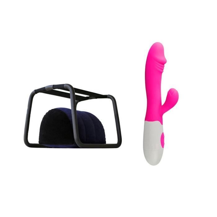 Vibromasseur d'outil sexy de chaise de sexe de tabouret d'oreiller d'élasticité sans poids de rebond ksa3360