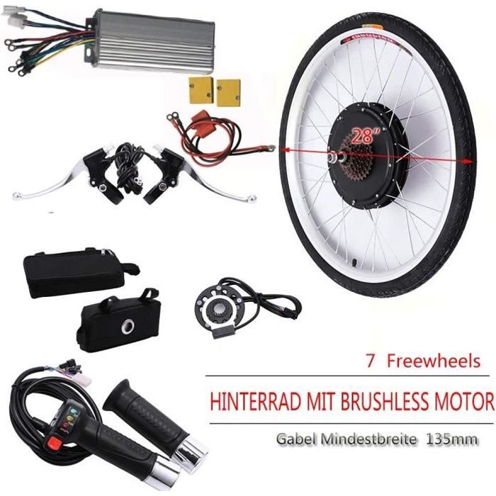 Kit de conversion pour vélo électrique de 28\