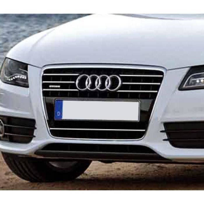 Baguette de calandre chromée Audi A4 série 3 07-11 & Audi A4 série 3 avant 08-11