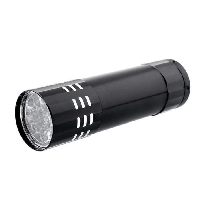 sèche-ongles -Sèche ongles Mini lampe de poche LED 1 pièces lampe UV Portable pour Gel d'ongle séc...- Modèle: Black - MIZJHGA01942