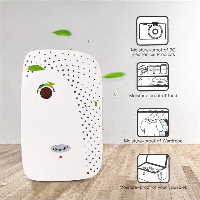 W1170 100 ~ 240 V Mini déshumidificateur à la maison sèche Air absorbeur d'humidité Absorbant l'humidité déshumidificateur