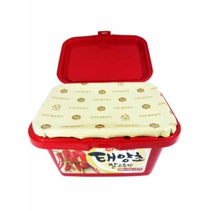 Pâte Piment Rouge Coréenne (Gochu Jang) Sempio 500G CR barquette 500g - 09062059.