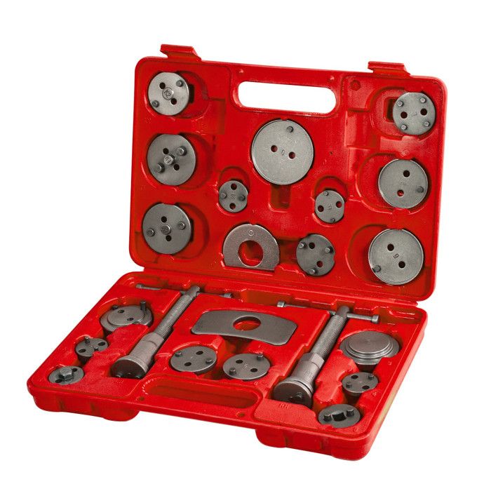 Coffret repousse piston de frein avant / arrière 22 pièces
