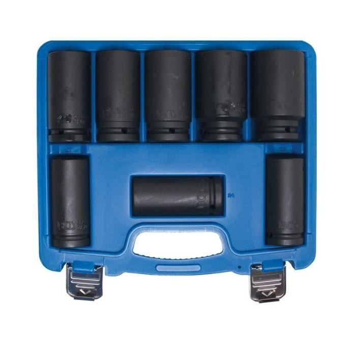 Jeu de douilles, extra profondes 20 mm (3/4\