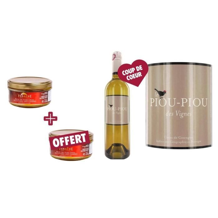 Bloc de Foie Gras + Côtes de Gascogne 2014