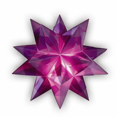 Folia Bringmann Lot Bascetta étoile Transparent 20 x 20 cm, 30 cm de diamètre - 860/2020