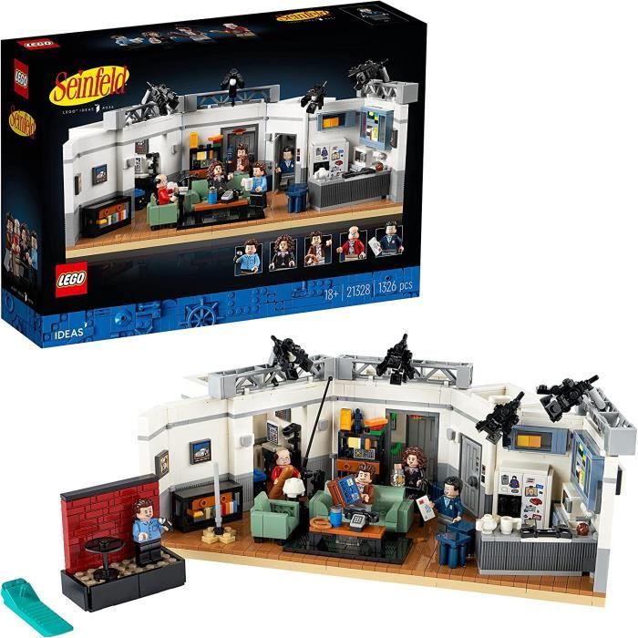 LEGO 21328 Ideas Seinfeld, Maquette de Construction Creative, avec Appartement, et Minifigurine Jerry A Collectionner, Idee D