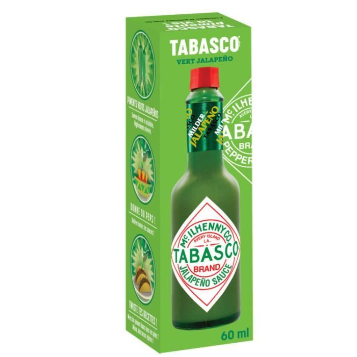 Sauce piment japaleno 60ml Tabasco