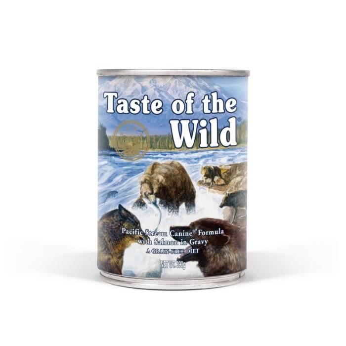 Taste of the Chien Wild Pacific Streamâ€“ BoÃ®te.390 g