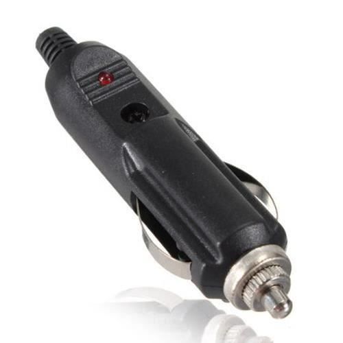 LT00157-Prise Fiche Male Allume Cigare Chargeur LED Voiture 12V Camion echange Fusible