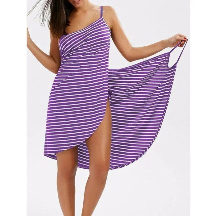 Serviette De Bain Grande Taille Femme XXL-XXXXL - Enveloppement Réglable Avec Bande élastique - Séchage Rapide, Orange