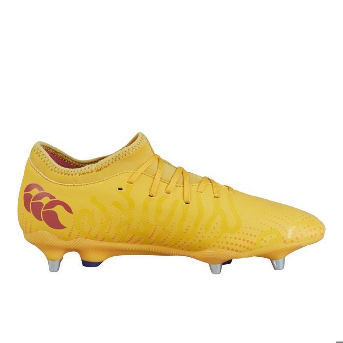 Canterbury Speed Infinite Team SG Au – Chaussures de rugby homme terrain gras jaune