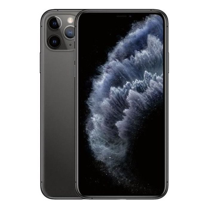 最終値下げ完了iPhone 11 Pro Max 64GB Smartphone Iphone 11 Pro Max 64Go Noir Batterie Changée