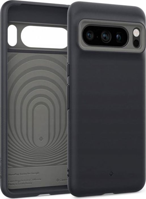 Smartphone - SPIGEN - ACS06338 - Caseology Nano Pop - Noir - Google Pixel 8 Pro - Versosuperposition