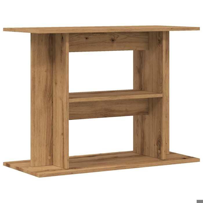 MVS Support daquarium - chêne artisanal - 80x35x60 cm - bois ingénierie Design 2025793108