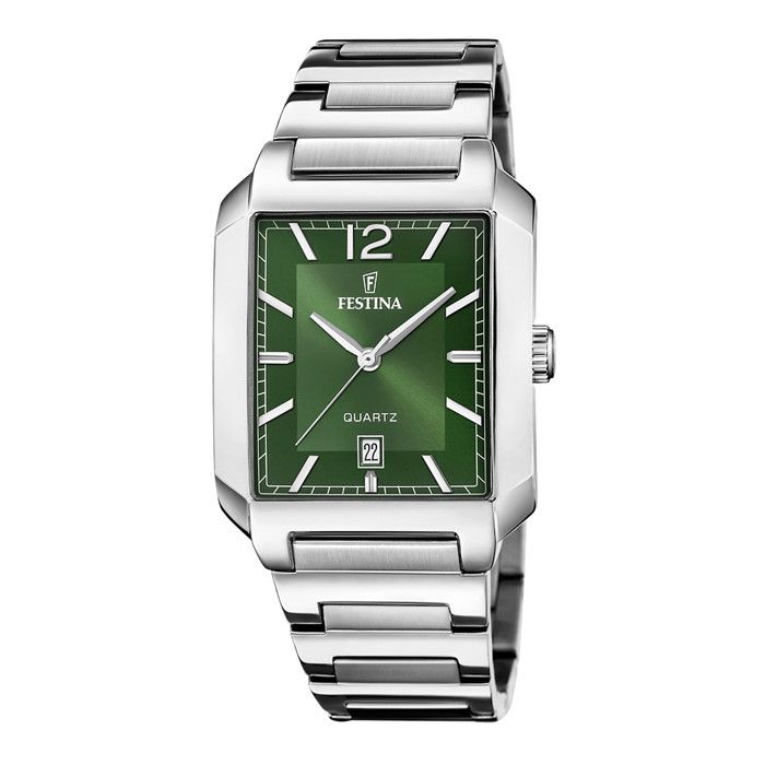 Montre homme Festina On the Square Cadran rectangulaire