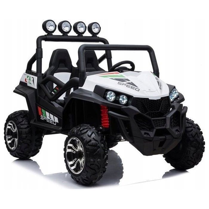Voiture electrique Lean cars Buggy à piles S2588 Blanc