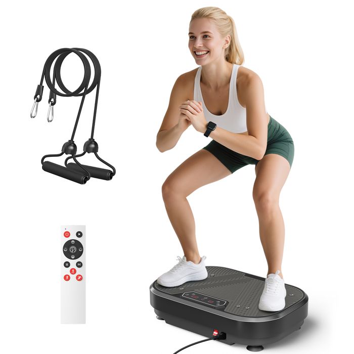 Plateforme Vibrante De Fitness Profun - Avec Programmes Et écran LCD - Neuf