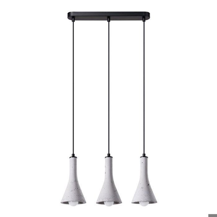 Lampe suspendue Siriara 3L béton