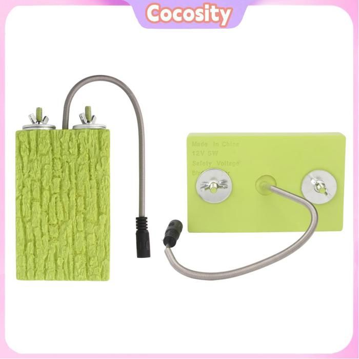Meilleurs prix pour Cocosity Plateforme chauffante pour perchoirs à oiseaux Bird Perch Heater Thermostat Bird animalerie voliere Prise UE 110‑240 V