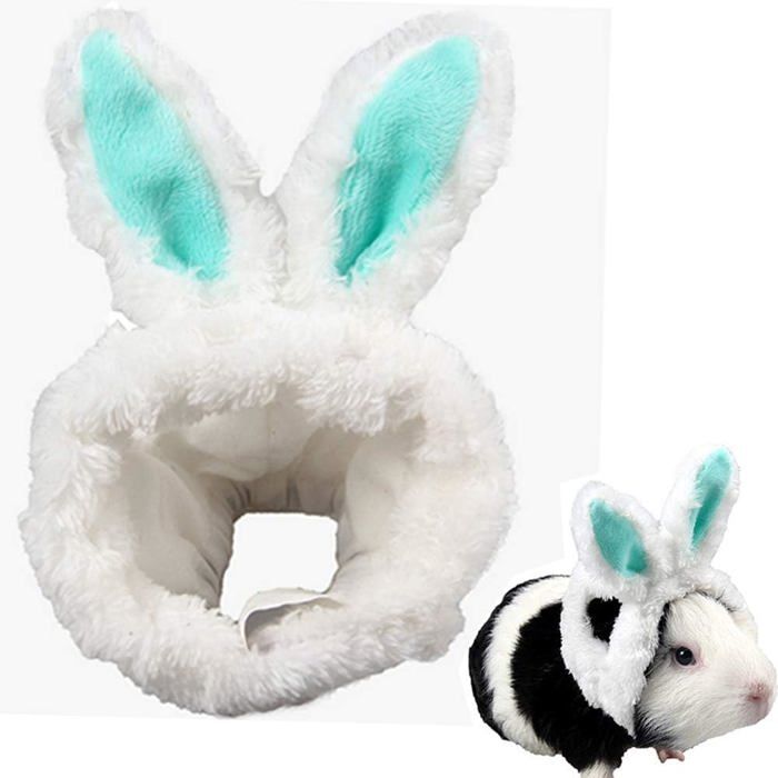 Bandeau oreilles de lapin en fausse fourrure, couvre-chef en peluche, accessoires de Costume de