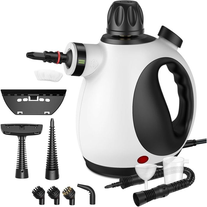 Nettoyeur Vapeur Portable Nettoyeur à Vapeur Portatif Polyvalent avec Verrouillage de Sécurité pour la Cuisine la Salle de Bain