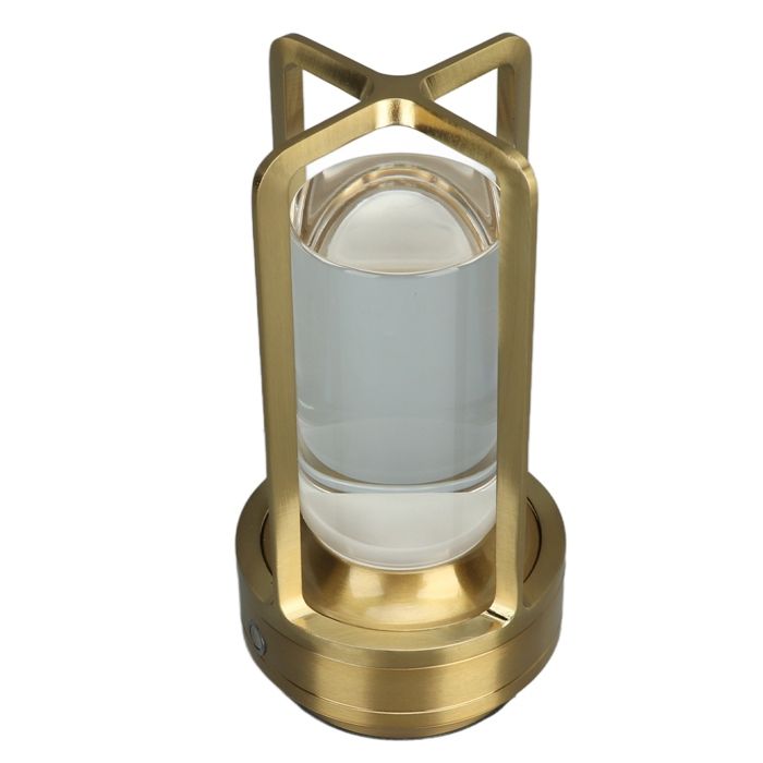 ARAMOX lampe de table à intensité Lampe de Table sans fil 3 couleurs variateur continu LED lampe tactile luminaire lampe Or