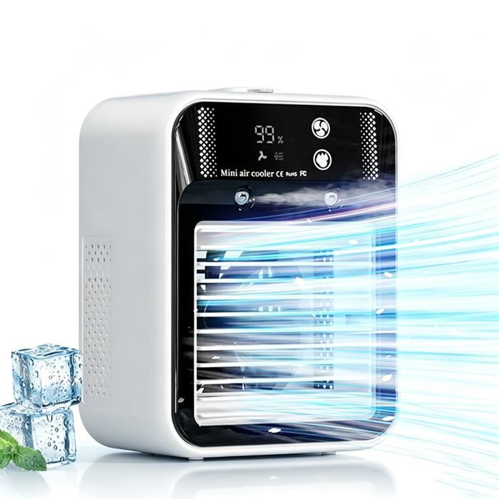 Mini Climatiseur portable Climatiseur Mobile Silencieux Ventilateur climatiseur rechargeable par