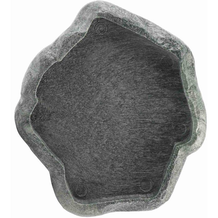 Abreuvoir Tortue TerrestreRésine Reptile Rock Nourriture Et Plat D’Eau Bol D’Alimentation Pour Lézard Tortue(Vert S)[CA22]