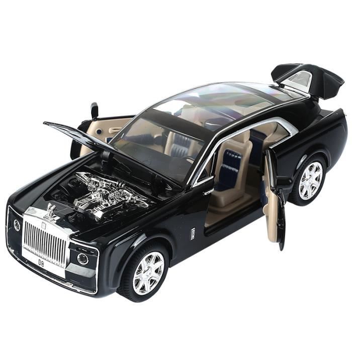 Maquette Volga GAZ-21 En Métal 1:43 - Modèle Diecast Noir/rouge/argent - Neuf