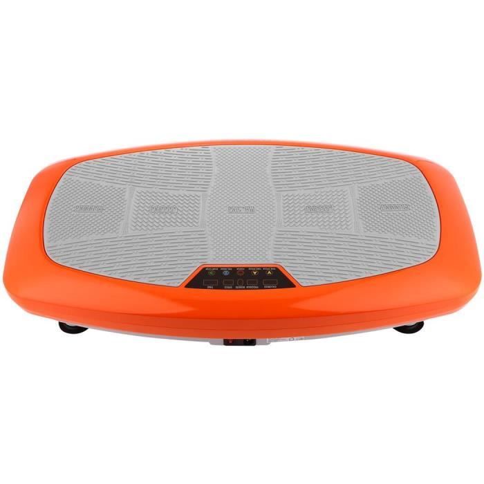 ANCHEER Plateforme vibrante de fitness physique Machine de vibration 150W Orange Cdiscount Sport