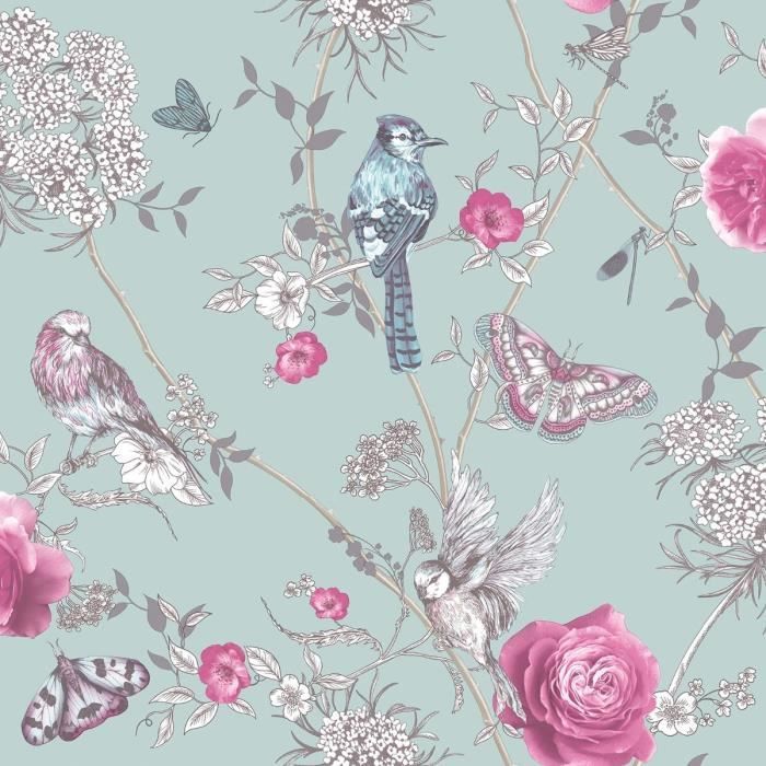 Reverie Rose Papier Peint Rose Blush-ARTHOUSE 623302 NEUF fleurs