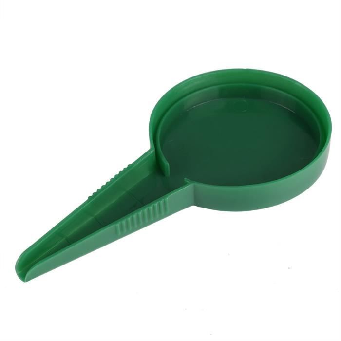 Semoir Manuel Réglable Pour Jardin - Lot De 2 - 5 Niveaux De Semis - Plastique Vert (12 Cm)