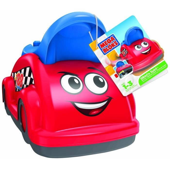 Mega Bloks 8537 ax Maxi Whirl Twirl Ride On Voiture De Course XDRG0 Cdiscount Jeux Jouets