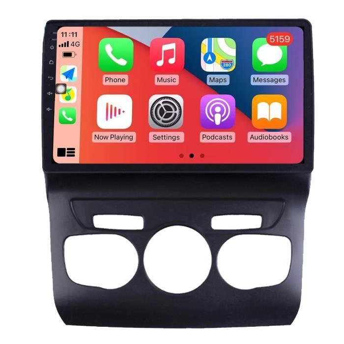 RoverOne® Autoradio GPS Bluetooth pour Citroen C4 C4L DS4 2011-2014 Android Stéréo Navigation WiFi Écran Tactile