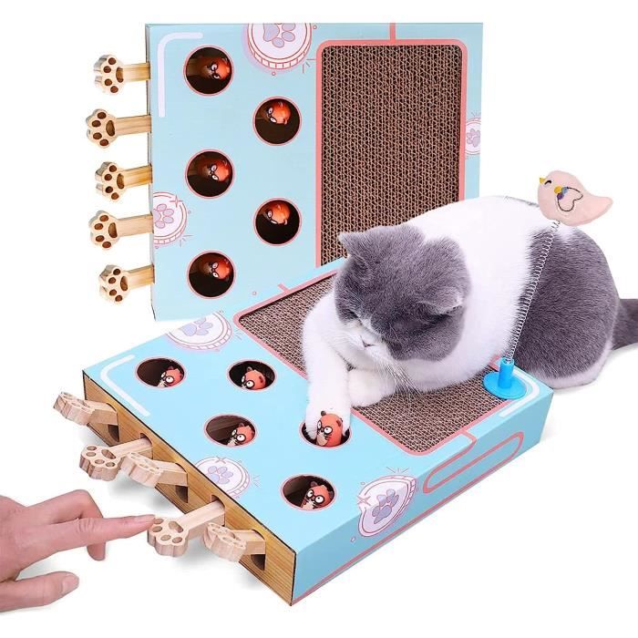 2 En 1 Griffoir Magique Griffoir Magique Chat Carton Pour Chat Carton