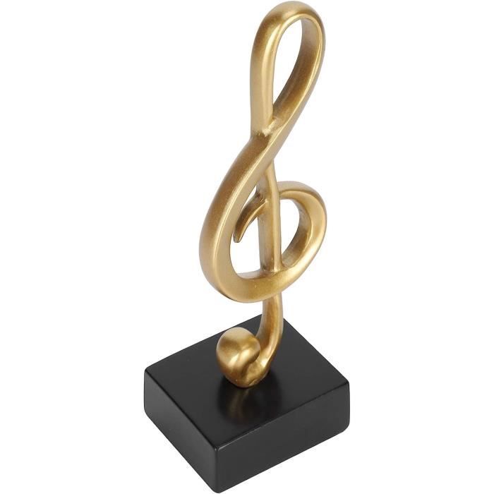Statue Musicale Ornements Note De Musique Statue Sculpture Figurine Symbole Ornements Décoration