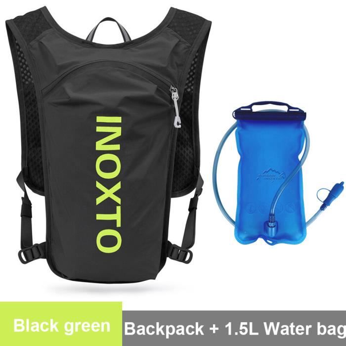 Gourde Bouteille isotherme Sac a dos de course sur sentier pour homme sac a dos de velo sac a dos de with 1.5L water bag G Cdiscount
