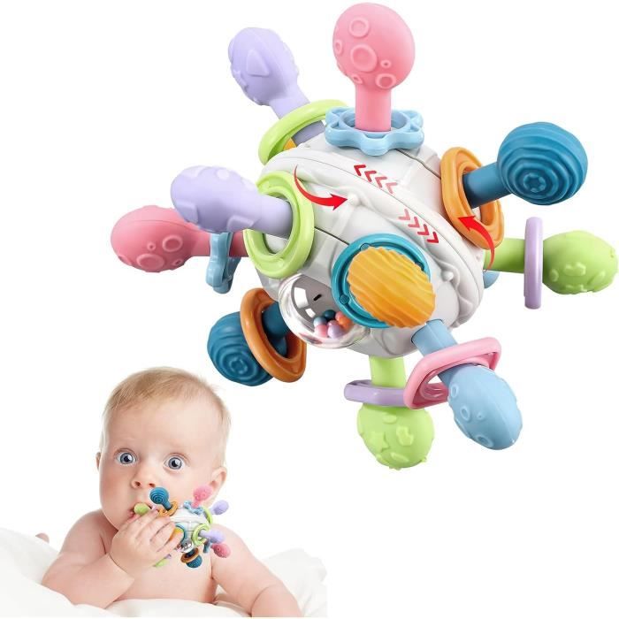 Jouet pour bébé,balle de préhension jouet,d'éveil sensoriel et  moteur,hochet pour bébé,cadeau de naissance pour bébés de 3 à 36 mois -  Cdiscount Puériculture & Eveil bébé