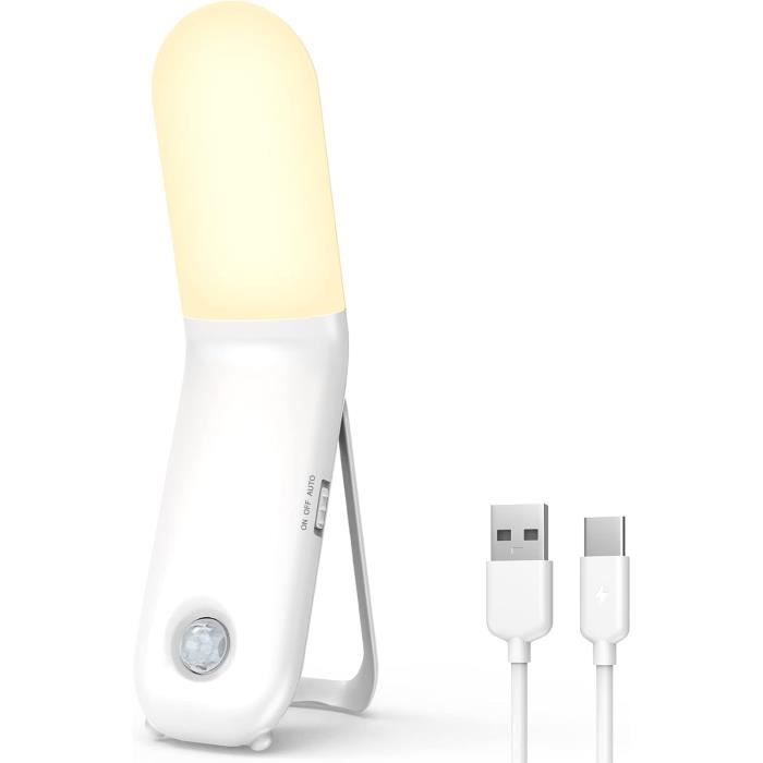 LEDVANCE Patère BATHROOM avec veilleuse, 0,18W, 10lm, blanc chaud 3000K, batterie incluse, détecteur de lumière du jour et de mouvement, longue durée de vie, protection IP44, économie d'énergie