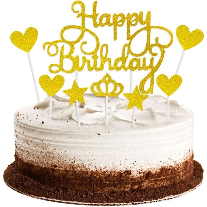 Gâteau Happy Birthday au chocolat