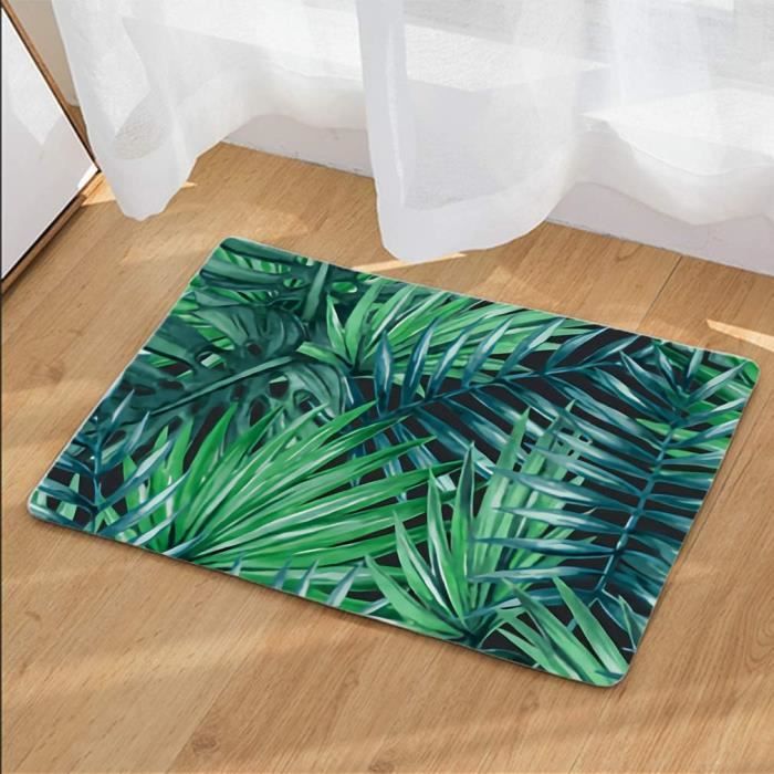 SIYTUAU Tapis De Salle De Bain Avec Drapeau Coréen Avec Effet Polygone 40,6 X 61 Cm - Ultra Doux Et Antidérapant - Tapis De Bain Pour Cuisine, Chambre