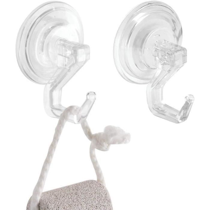 Lot De 12 Crochets Ventouse Transparents - 40 Mm - Pour Salle De Bain, Cuisine, Décoration - 9