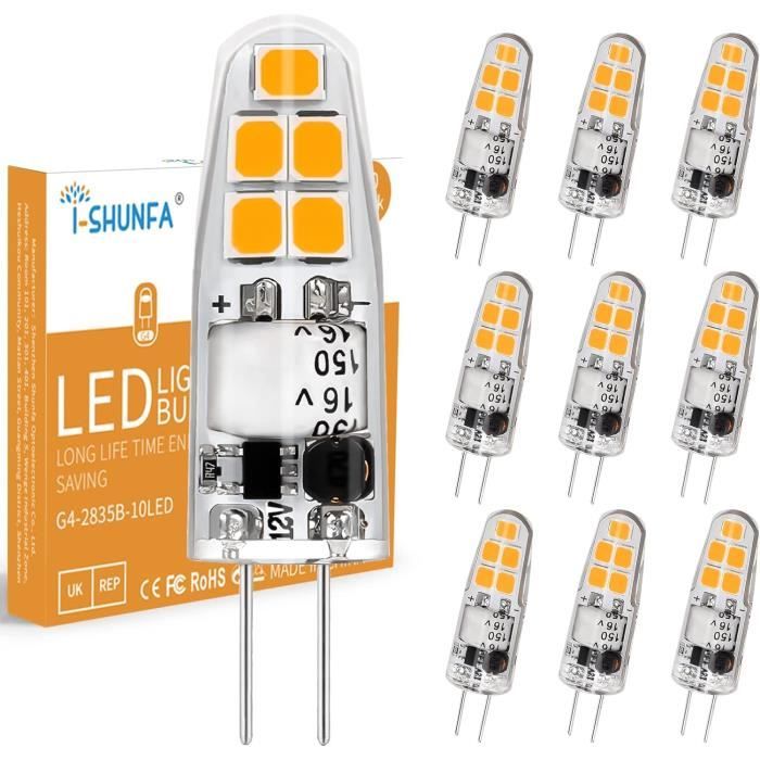 Ampoules LED G4 3W Ou 5W 240V - Remplacement Halogène, Blanc Froid Ou Chaud