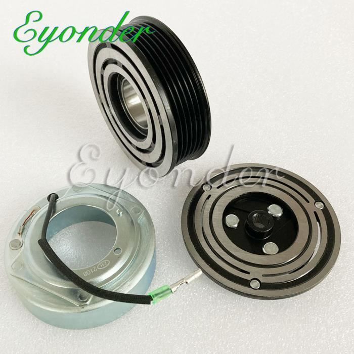 Kit Plaque Fixation Compresseur Climatisation FanPaYY - Compatible Audi, VW, Skoda, Seat - Ref 5N0820803