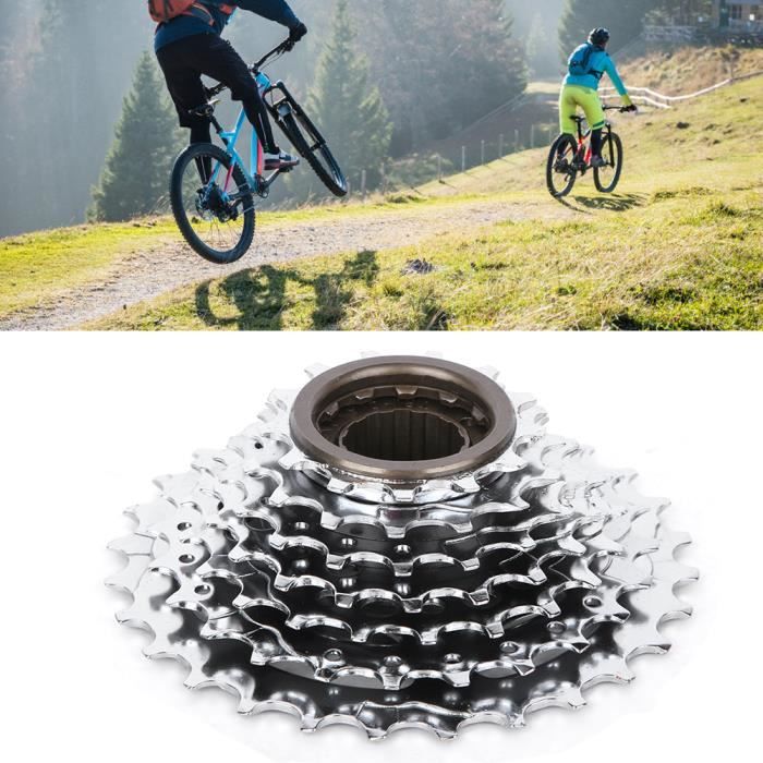 Anti-Rouille et résistante à l/'usure 7 Vitesses Roue Libre de vélo de Montagne Accessoire de Remplacement de VTT Annadue Roue Libre 7 Vitesses