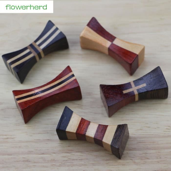 6pcs Style Chinois Porte Baguettes En Bois Porte Couteaux Cuillere