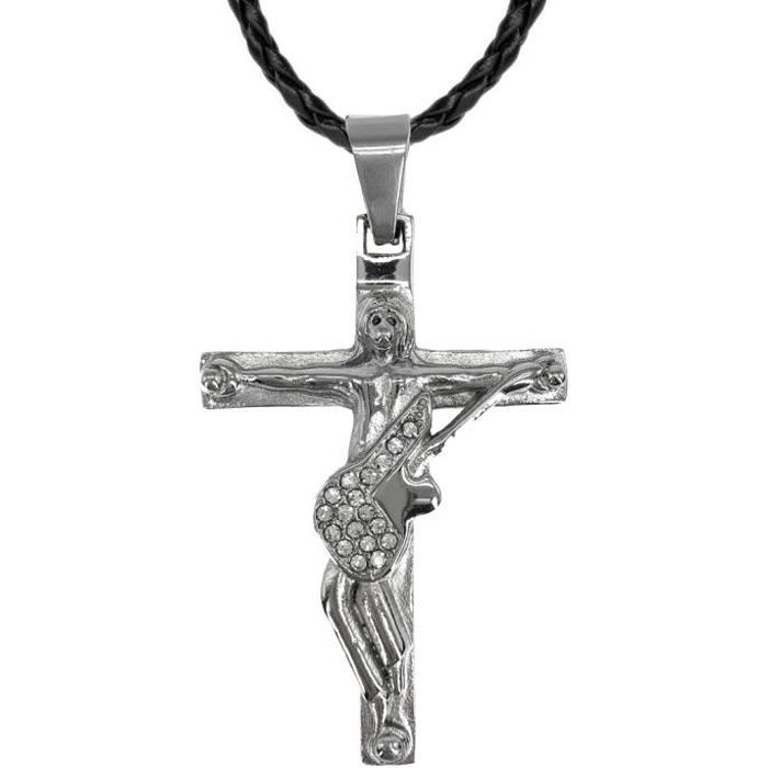 Collier johnny hallyday argent clearance