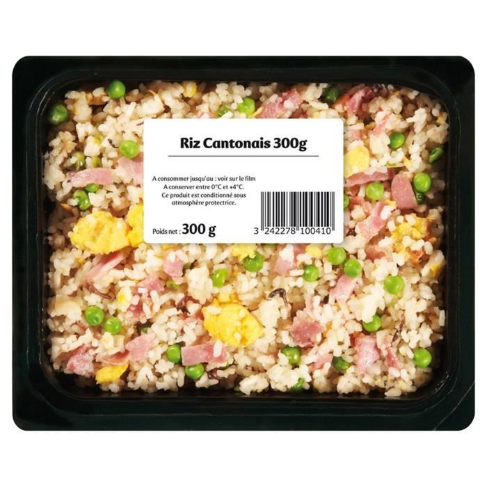 Riz Cantonais Frais 300 G Achat Vente Riz Riz Cantonais